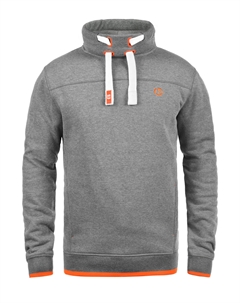 Толстовка Stehkragenpullover SDBenjamin Tube, серый Solid