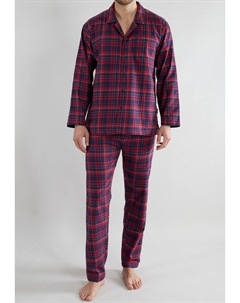 Пижамный комплект SET X-MAS, темно-красный Tom tailor