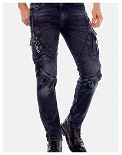Джинсы Jeans, темно-синий Cipo&baxx