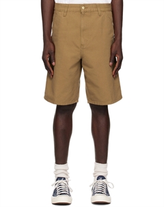 Коричневые шорты длиной до колена, Hamilton brown Carhartt work in progress