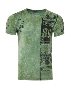 Классическая футболка Shirt, хаки Rusty neal