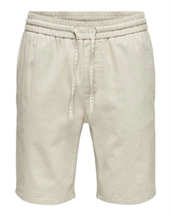 Тканевые шорты Shorts 'Live', бежевый Only & sons