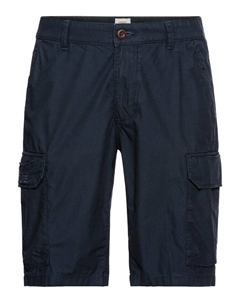 Тканевые шорты Regular Fit Cargo Shorts mit Minimal Print, темно-синий Camel active