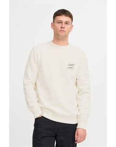 Толстовка Rundhalspullover BHSweatshirt 20717349 lässiger Pullover mit Back-Print, белый Blend