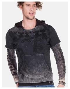 Толстовка Sweatshirts, антрацит Cipo&baxx