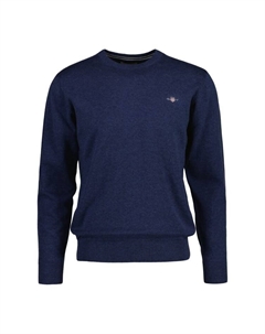 Толстовка Strickpullover, цвет Jeansblau Melange Gant