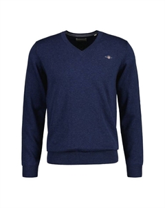 Толстовка Strickpullover, цвет Jeansblau Melange Gant