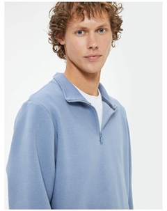 Толстовка Sweatshirt, светло-синий Koton