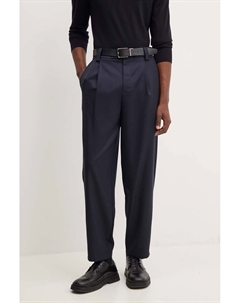 Шерстяные брюки Renato Pantalon, темно-синий A.p.c.