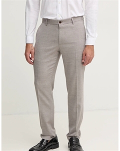 Брюки из смесовой шерсти, серый Joop