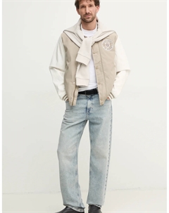 Бомбер VARSITY, бежевый Guess