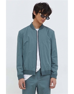 Куртка-бомбер, зеленый Hugo