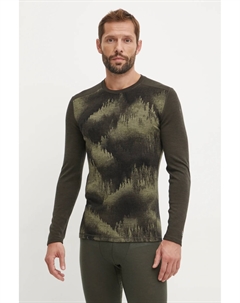 Функциональный лонгслив Classic Thermal Merino, зеленый Smartwool