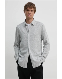 Хлопковая рубашка, серый Joop