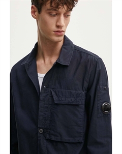 Османская рубашка из хлопка, темно-синий C.p. company