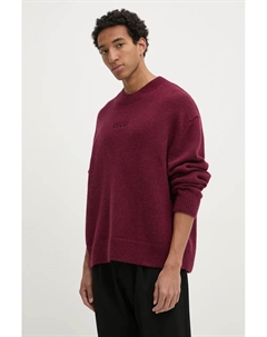 Шерстяной свитер, гранатовый Hugo