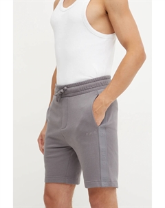 Хлопковые шорты для отдыха, серый Hugo