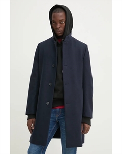 Шерстяное пальто, темно-синий Hugo