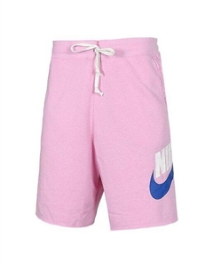 Шорты swoosh logo loose breathable running sports shorts pink, розовый Nike