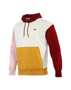 Толстовка sports colorblock hooded casual pullover white, белый Puma