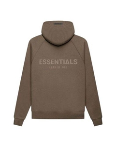 Толстовка fw21 pullover logo hoodie 'harvest', коричневый Fear of god essentials