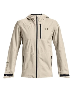 Куртка stormproof gore-tex paclite 2.0 jacket 'beige', бежевый Under armour