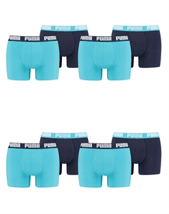 Боксеры Boxershorts BASIC BOXER 8P, цвет 796 - Aqua / Blue Puma