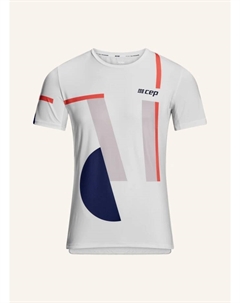 Беговая рубашка the run short sleeve, белый Cep