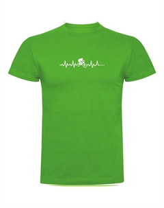 Футболка MTB Heartbeat, зеленый Kruskis