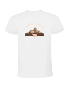 Футболка Bear, белый Kruskis