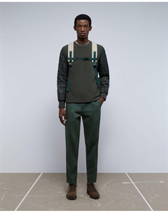 Прямые мужские джинсы цвета хаки Scalpers