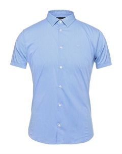 Рубашка, лазурный Giorgio armani