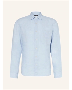 Льняная рубашка стандартного кроя, синий Marc o'polo