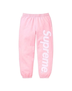 Брюки fw23 week8 satin appliqu sweatpants 'pink', розовый Supreme