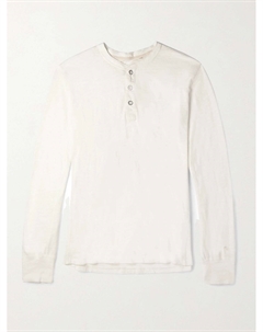Футболка Henley из хлопкового джерси, белый Rag & bone