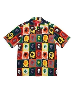 Рубашка che rayon s/s shirt 'multi-color', мультиколор Supreme