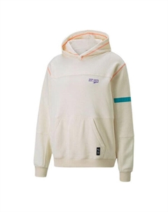 Толстовка all decade pullover hoodie 'beige', бежевый Puma