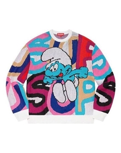 Свитер smurfs sweater 'mulri-color', мультиколор Supreme
