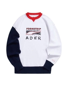 Свитер x ader error crew neck pullover sweatshirt 'white', белый Puma
