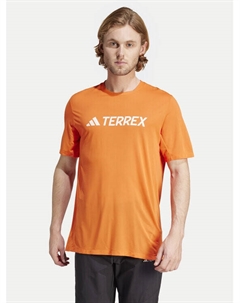 Техническая футболка стандартного кроя, оранжевый Adidas
