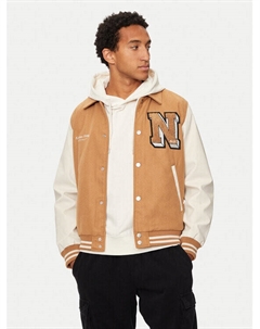 Бомбер стандартного кроя, бежевый Jack & jones