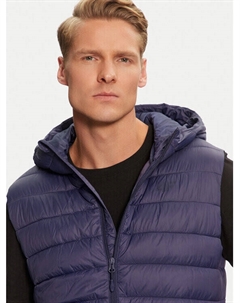 Жилет стандартного кроя, синий 4f