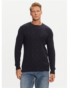 Свитер обычного кроя, синий Guess