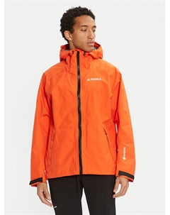 Дождевик стандартного кроя, оранжевый Adidas