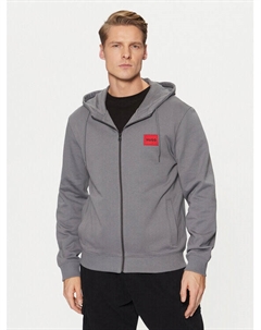 Толстовка обычного кроя, серый Hugo