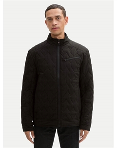 Переходная куртка стандартного кроя, черный Tom tailor