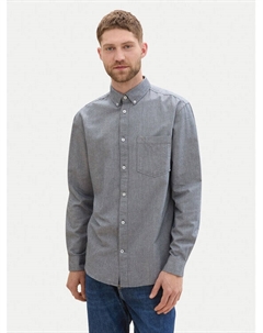 Рубашка стандартного кроя, серый Tom tailor