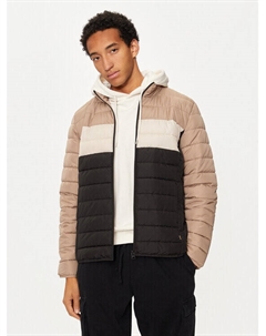 Пуховик стандартного кроя, бежевый Only & sons