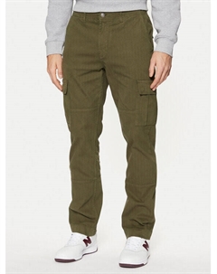 Тканевые брюки стандартного кроя, зеленый Guess