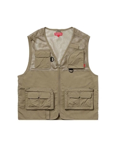 Жилет Mesh Cargo Vest Light Olive, зеленый Supreme